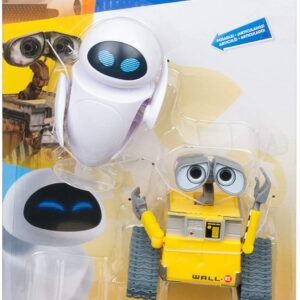 Disney Pixar- Personaggi Wall-E e Eve, Snodati,  Mattel GLX80-GLX86