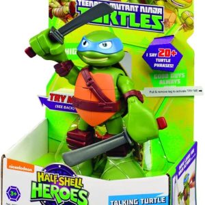 Turtles Leo Half-Shell Heroes Talking Tech Figura LEONARDO
