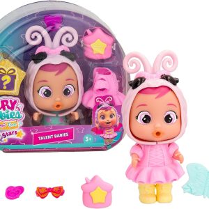 Cry Babies Magic Tears Stars Talent Babies Nina, Piange Lacrime Vere, IMC Toys 916173