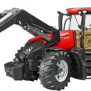 Bruder 03191 Trattore Case IH Optum 300 CVX con benna scala 1/16