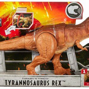 Jurassic World - Tirannosaurus Rex Morso Letale - Dinosauro con Suoni di Mattel FMY70
