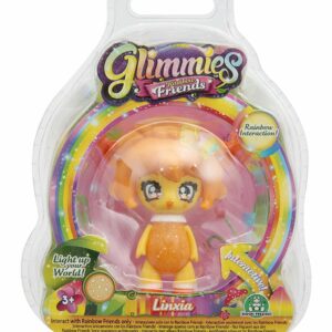 Giochi Preziosi - Glimmies Rainbow Friends Blister Singolo, Linxia