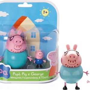Giochi Preziosi - Coppia Personaggi papà Pig e George