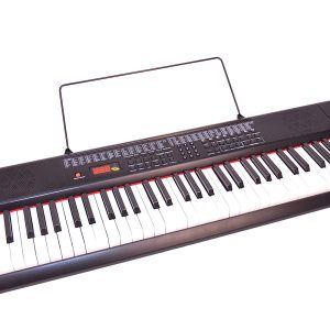 Bontempi 16 6120 - Tastiera con tasti luminosi con lettore mp3