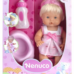 Famosa 700012665 - Nenuco Bevi e Bagna Bambola, Femminuccia, 30 Cm