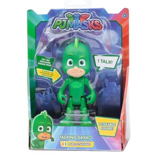 Super Pigiamini Pj Masks Personaggio Parlante 15 cm, Geco di Giochi Preziosi PJM04001