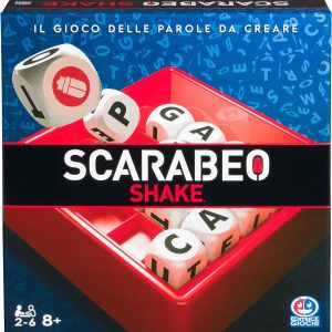 Editrice Giochi - Scarabeo Shake, Gioco da Tavola Veloce, Spin Master 6067883