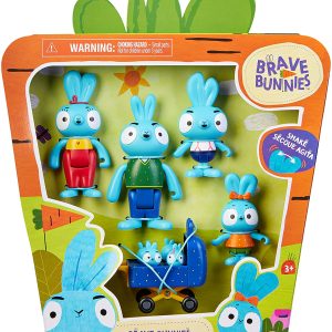 Brave Bunnies, Set Gioco Family con i personaggi di Ma, Pa, Bop, Boo e Babies