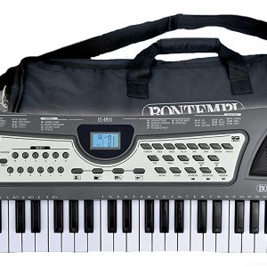 Bontempi 15 4911 - Tastiera 49 Tasti con Borsa da Trasporto e Presa Usb