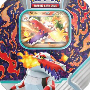 Pokemon Tin da collezione Compagni d'avventura di Paldea Skeledirge-ex  - Edizione in Italiano