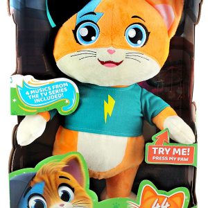 44 Gatti DANCING LAMPO con Luci e Canzoni della serie TV, 30 cm, dai 12 mesi
