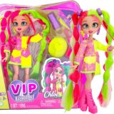 VIP Pets Fashion Chloe, Bambola Fashion La bambola fashion con i Capelli più Lunghi da Pettinare come una vera Hairstylist