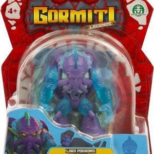 Gormiti Legends, Lord Poivrons con funzione Mix e Match e 4 punti di articolazione, card inclusa, GRL30000 Giochi Preziosi