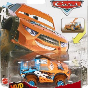 Cars 3, Mud Racing Speedy Comet Veicolo Die-Cast, Mattel GBJ40