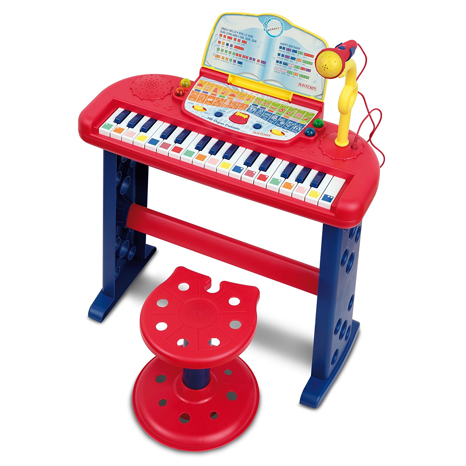 NEW BONTEMPI  Speak & Play Electronic Organ 3650.2 / GB - ENGLISH LANGUAGE