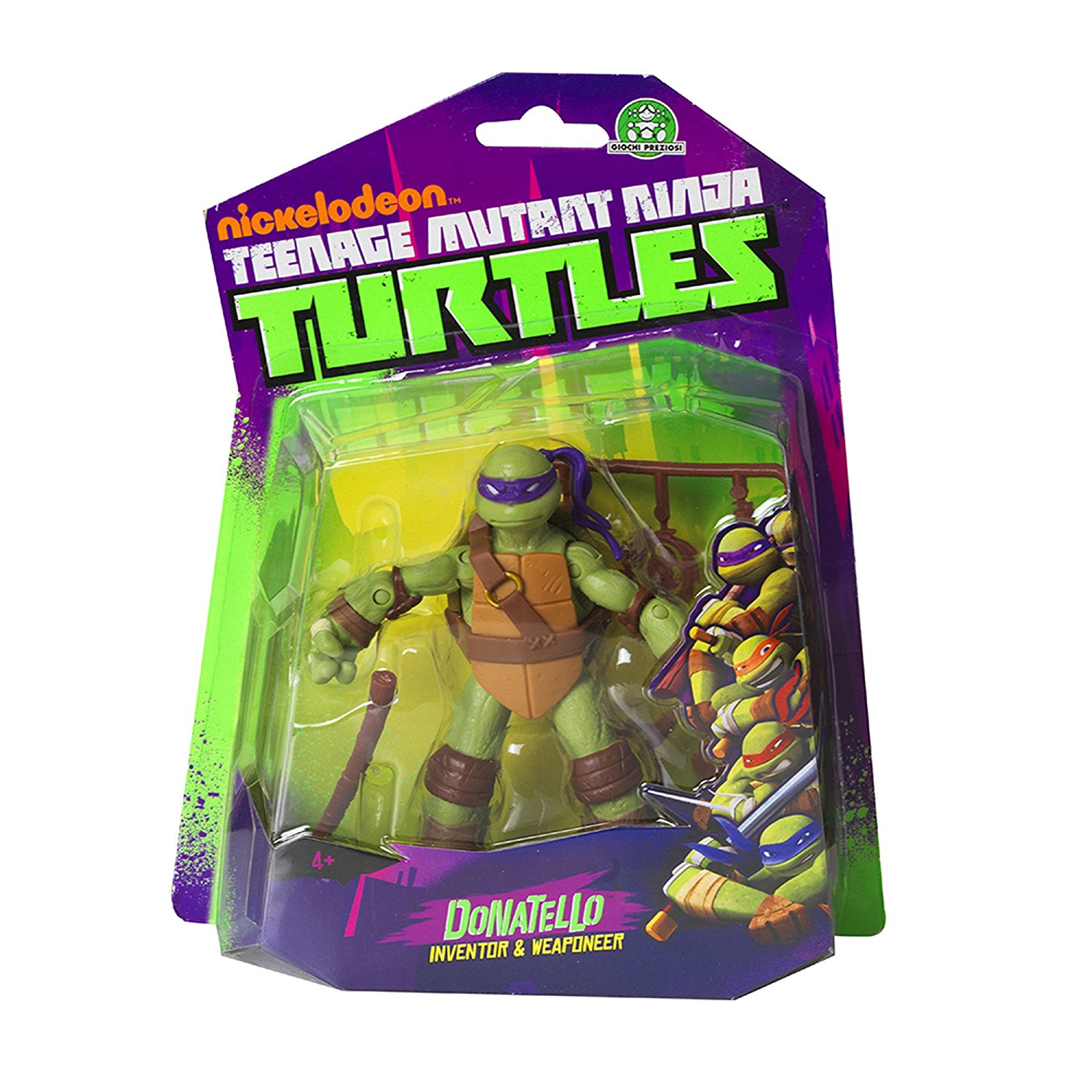 Turtles Personaggio Base Donatello 10 cm teenage mutant ninja