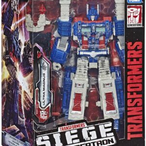 Hasbro Transformers- Generations Ultra Magnus War for Cybertron: Siege (Leader Class) WFC-S13, Multicolore, E3479ES0