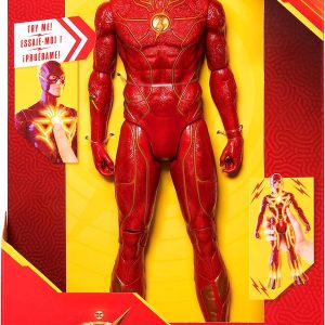 The Flash, Personaggio Flash 30 cm con decorazioni originali del film The Flash e 11 punti di articolazioneluci ed Oltre 15 Suoni, 6065590 Spin Master