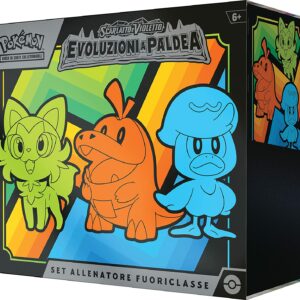Pokémon Set Allenatore Fuoriclasse dell’Espansione Scarlatto e Violetto, Evoluzioni a Paldea, Edizione in Italiano
