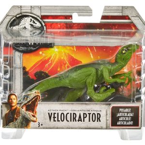 Jurassic World Dinosauro Velociraptor Attacco Giurassico di Mattel FPF13