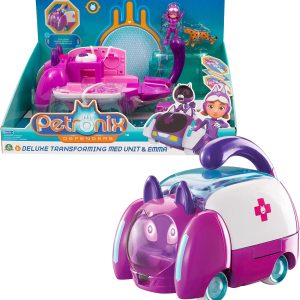 Petronix-Cucciolo Petronix Trasformabile Kitt-10 con Due O Più Funzioni Di Trasformazione Incluso Un Personaggio Da 7 Cm