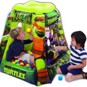 Tenda gonfiabile Tartarughe Ninja con 20 palline, Ceppiratti HDG70132