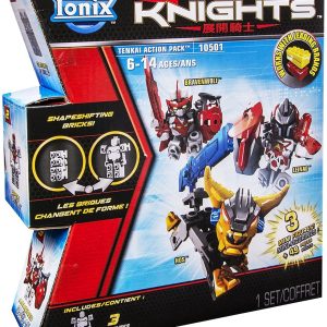Ionix Tenkai Knights - Action Pack 10501 (Bravenwolf/Leinad/Hos) Spin Master