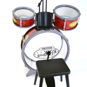 Bontempi - Nuovo modello  Bontempi 51 4504 - Batteria a 4 elementi con sgabello