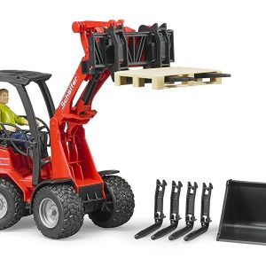 Schaffer movimento terra 2034 con personaggio e accessori Bruder 02191