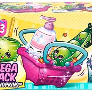 Shopkins, Set 20 Personaggi con 6 Buste per la Spesa, Personaggi Assortiti Giochi Preziosi GPZ56097