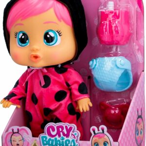 Cry Babies Loving Care Fantasy Lady, Bambola interattiva 26 cm, Piange Lacrime Vere, IMC Toys 907331