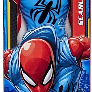Spiderman - Scarlet Spider (Action Figure 30cm con Blaster Titan Hero Blast Gear) Hasbro E7329-E8521