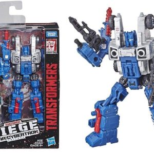 Transformers Generations War for Cybertron - Robot Deluxe Cog da 14 cm, trasformabile 2 in 1 , Hasbro E3536-E3432