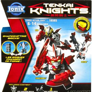 Ionix Tenkai Knights Action Pack 10505 (Bravenwolf/Rho/Deviak) di Spin Master
