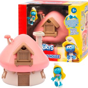 I PUFFI, Puffetta e La Sua Casetta 12 cm , Giochi Preziosi PUF20000