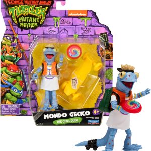 Turtles Movie -Turtles Mutant Mayhem - Mondo Jecko  personaggio base 12 cm, Giochi Preziosi TU805G00