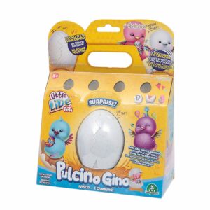 Little Live Pets Chick Surprise - Pulcino Gino - uovo bianco e puntini rosa -  color Egg White and pink dots -