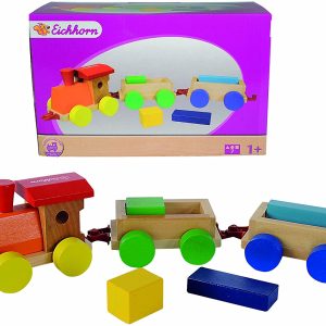 Eichhorn 100001849 - Treno di Legno, 36 cm