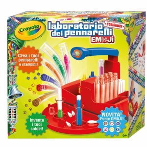 Crayola 74-7070 - Laboratorio dei Pennarelli Punte Emoji NOVITA' 2016
