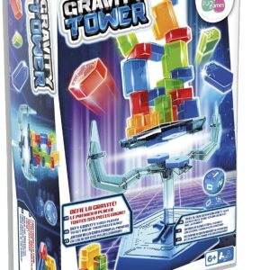 Gravity Tower, Costruisci una torre con blocchi su una base galleggiante instabile, sfidando la gravità  IMCToys 81536