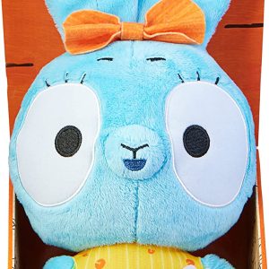 Brave Bunnies, Peluche Boo da 35,6 cm con 10 canzoni, effetti e frasi, Spin Master 6063825