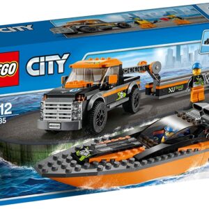 LEGO City Great Vehicles 60085 - Trasporta Motoscafo 4 x 4