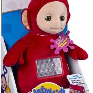 Teletubbies- Peluche Lullaby Po, 10 Pollici, Colore: Rosso