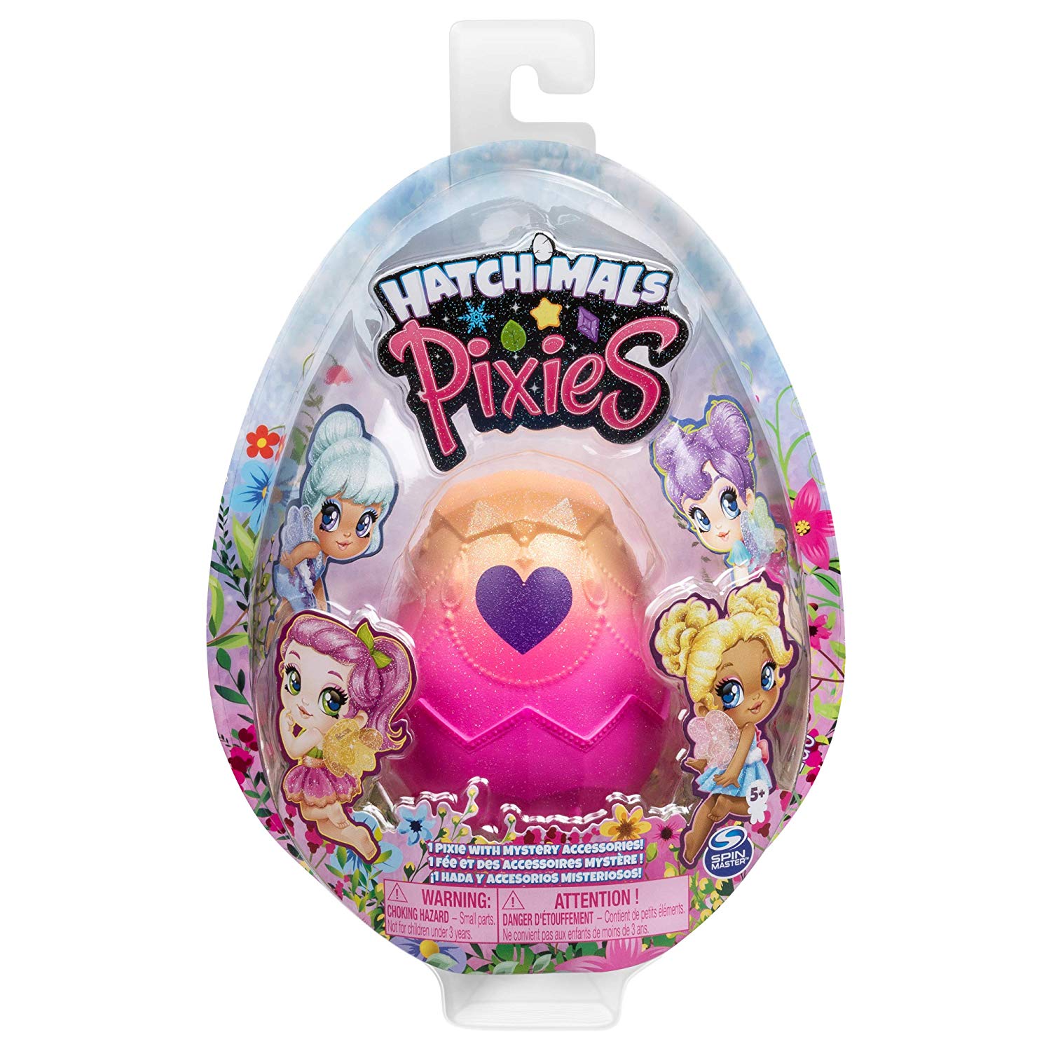 Hatchimals- Pixies Fatine Collezionabilli con Accessori, Bambole 6 cm, Modelli Assortiti, Spin Master 6047278
