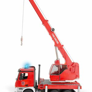 Bruder 3675 Mercedes Benz  Arocs Autogru Pompieri con luci e suoni