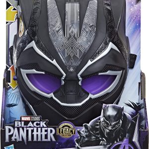 Marvel Studios, Black Panther, Legacy Collection, Maschera Vibranium con Effetti Speciali di Black Panther, F5888 Hasbro
