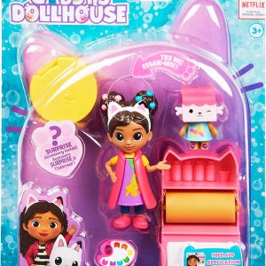 Gabby's Dollhouse, Mini set Gabby's Art Studio,Gabby e Baby Scatola, Spin Master 6060476