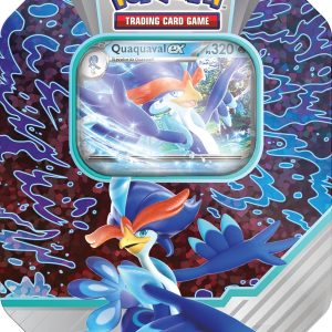 Pokemon Tin da collezione Compagni d'avventura di Paldea Quaquaval-ex - Edizione in Italiano