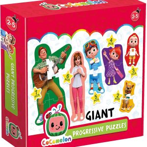 Headu Cocomelon Giant Progressive Puzzle  MU29518