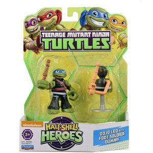Teenage Mutant Ninja Turtles Half-Shell Dojo Leo with Foot Dummy